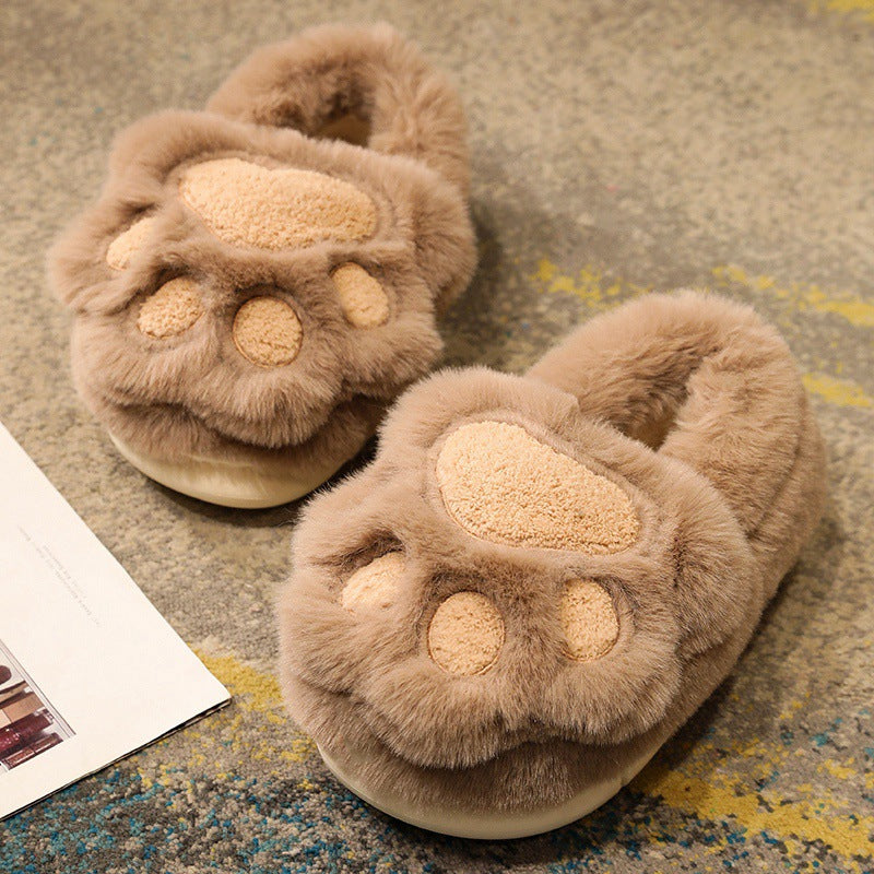 Gizlux cat paw plush slippers - image 2