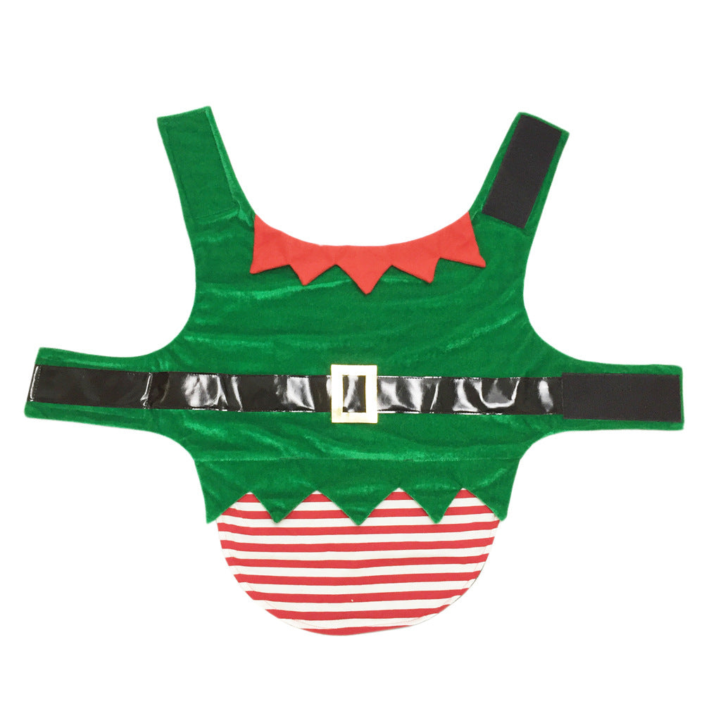 Gizlux Christmas elf and Santa rider dog costume - image 3