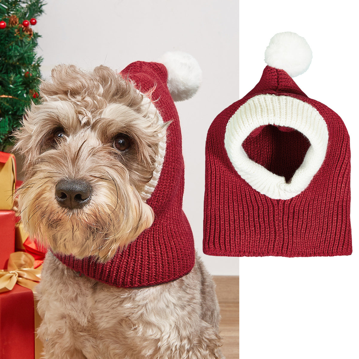 Gizlux Christmas knit pet hat - image 3