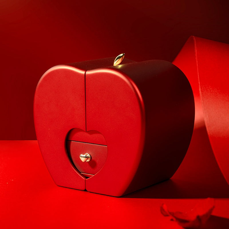 Gizlux eternal rose apple gift box with necklace - image 4