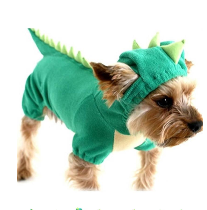Gizlux dino hoodie dog costume - image 1