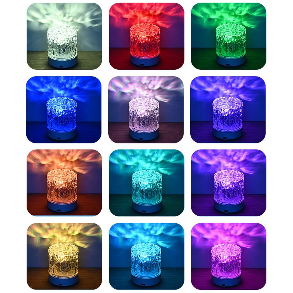 Gizlux Ripple crystal water-wave projection lamp - image 6