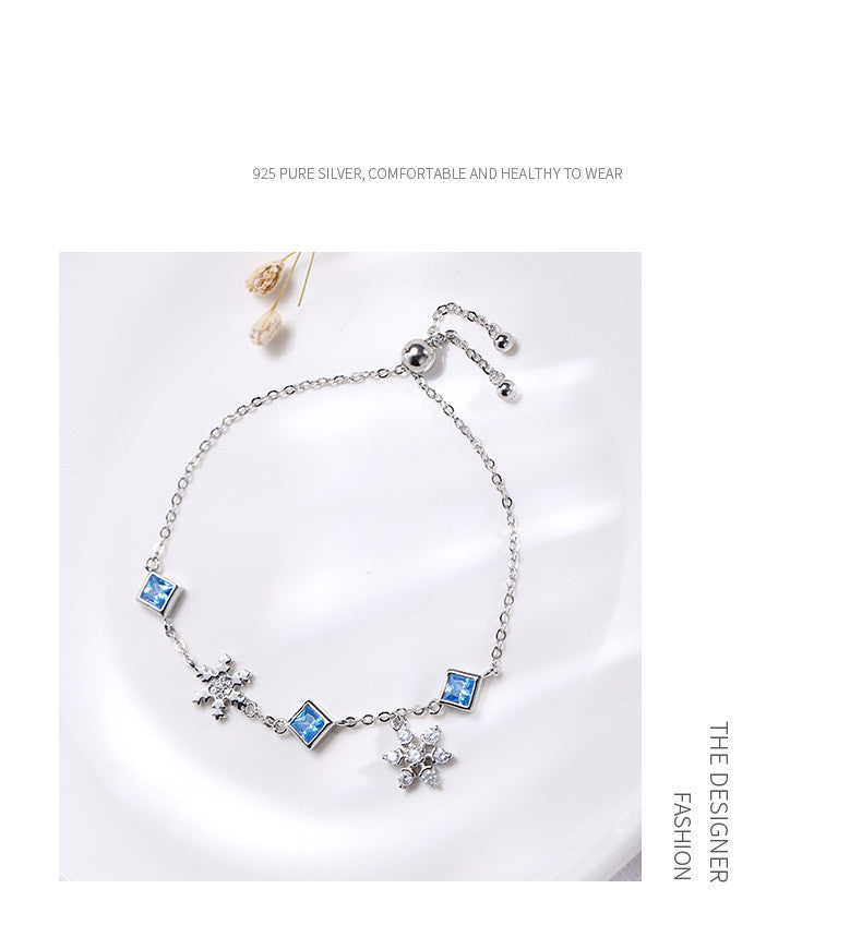 Gizlux snowflake bracelet (925 silver) - image 4