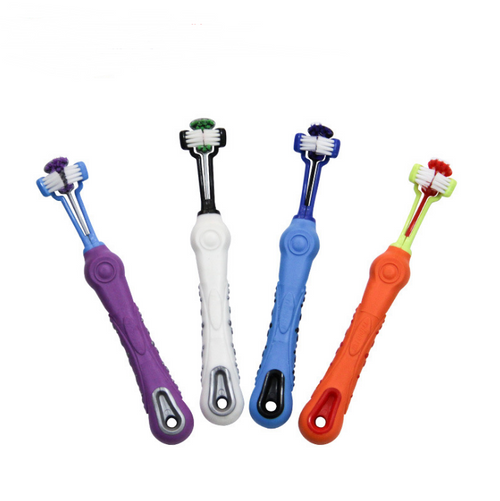 Gizlux three-sided dog toothbrush - image 2