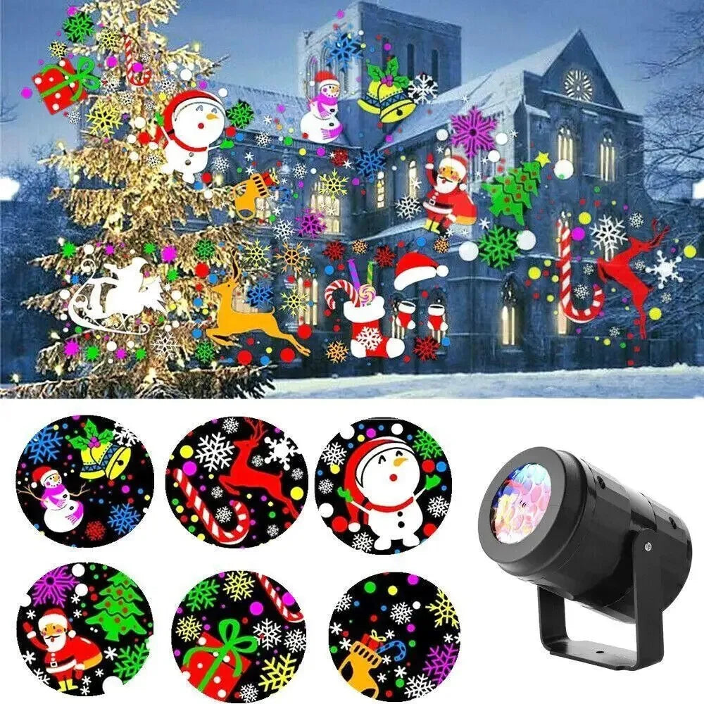 Gizlux Flurry rotating snowflake Christmas projector light - image 2