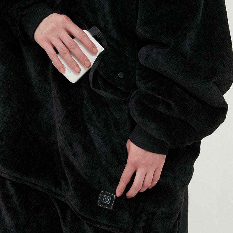 Gizlux Snug USB heated wearable blanket hoodie - image 6