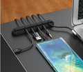 Gizlux Tidy silicone desk cable clips - image 1