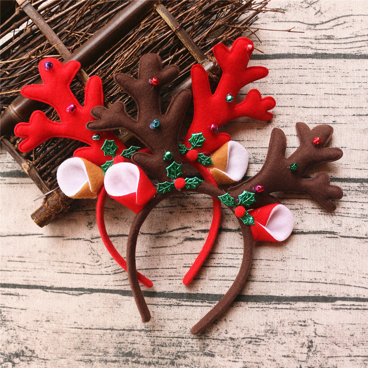 Gizlux reindeer antler Christmas headband - image 3