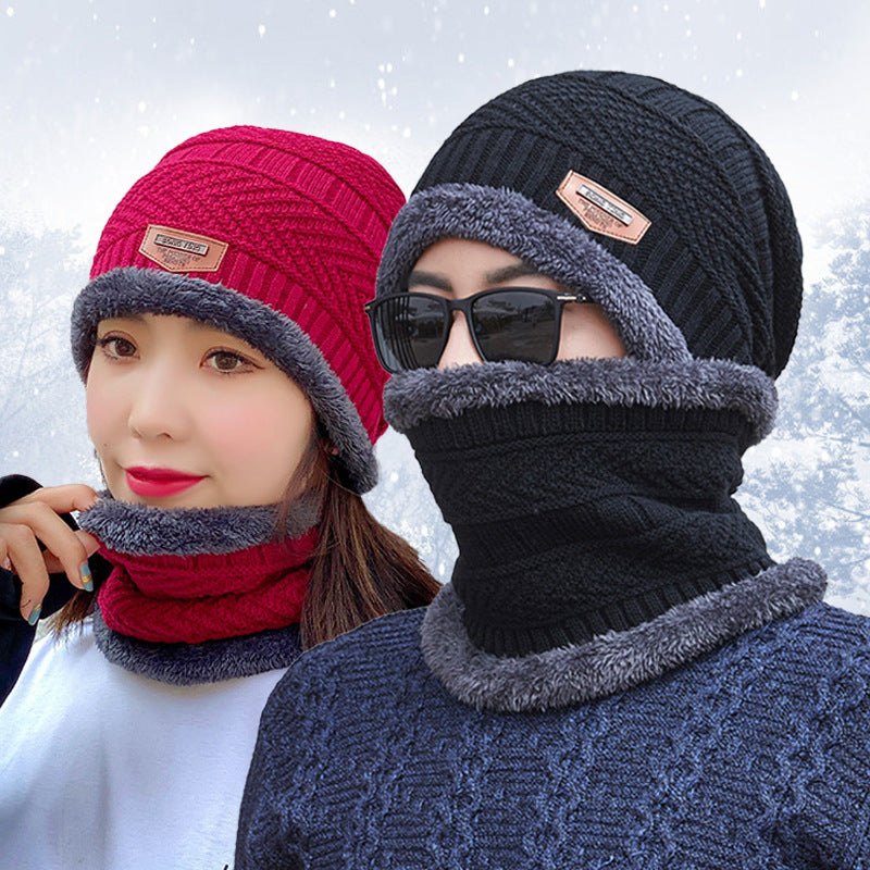 Gizlux fleece-lined beanie and neck warmer set - image 4