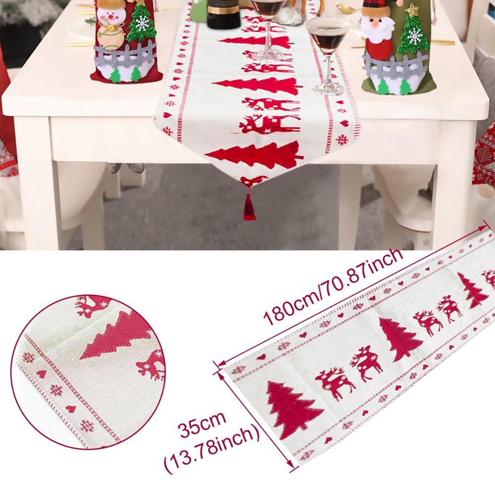 Gizlux embroidered Christmas table runner - image 7