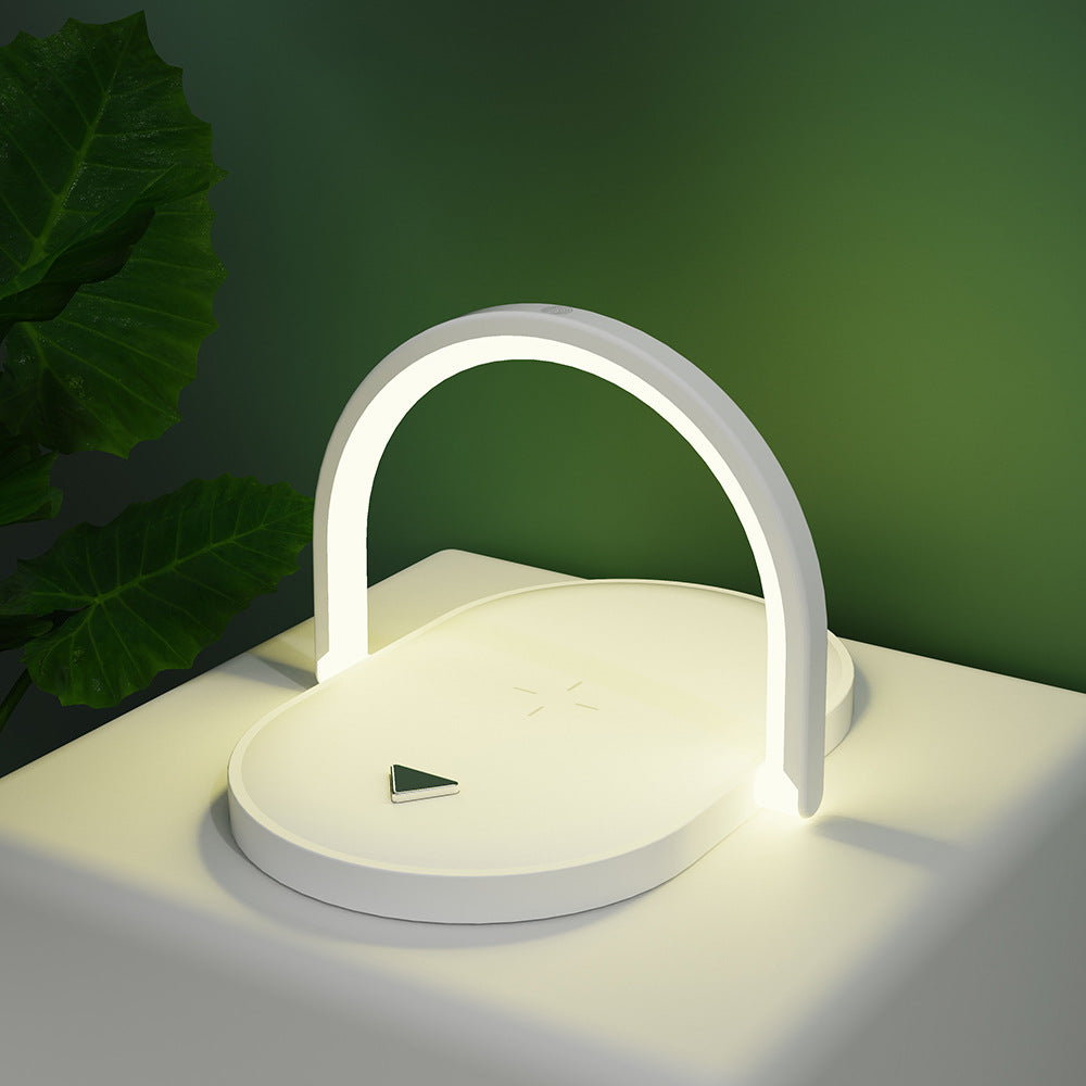 Gizlux Arc 3-in-1 wireless charging stand with night light - image 3