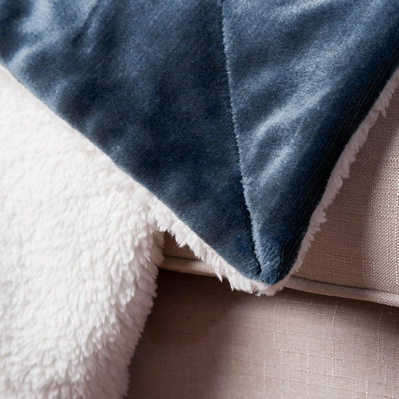 Gizlux sherpa fleece throw blanket - image 1