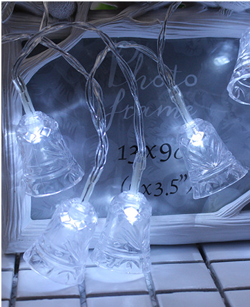 Gizlux snowman and bell LED string lights - image 8