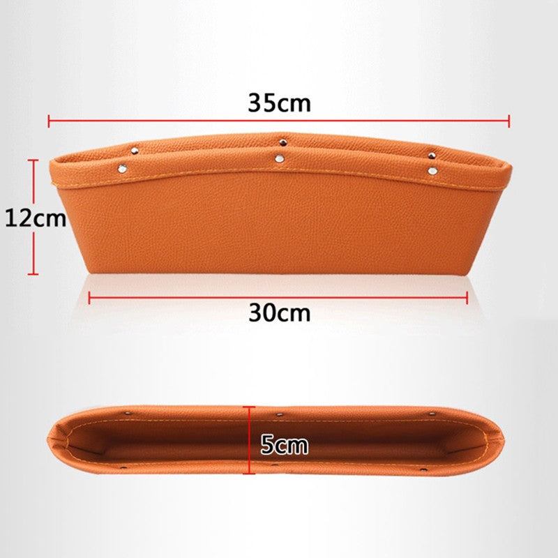 Gizlux Caddy faux leather car seat gap organizer - image 6