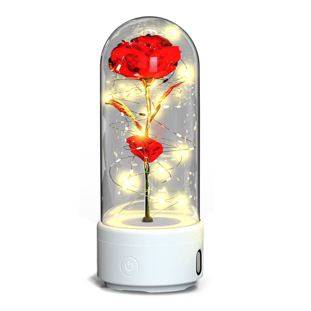 Gizlux galaxy rose lamp with Bluetooth speaker - image 1