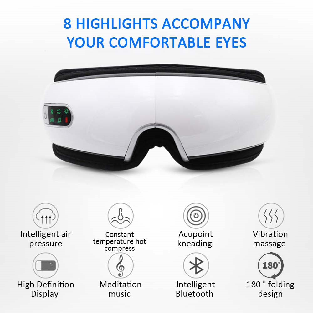 Gizlux Relax heated eye massager with Bluetooth music - image 3