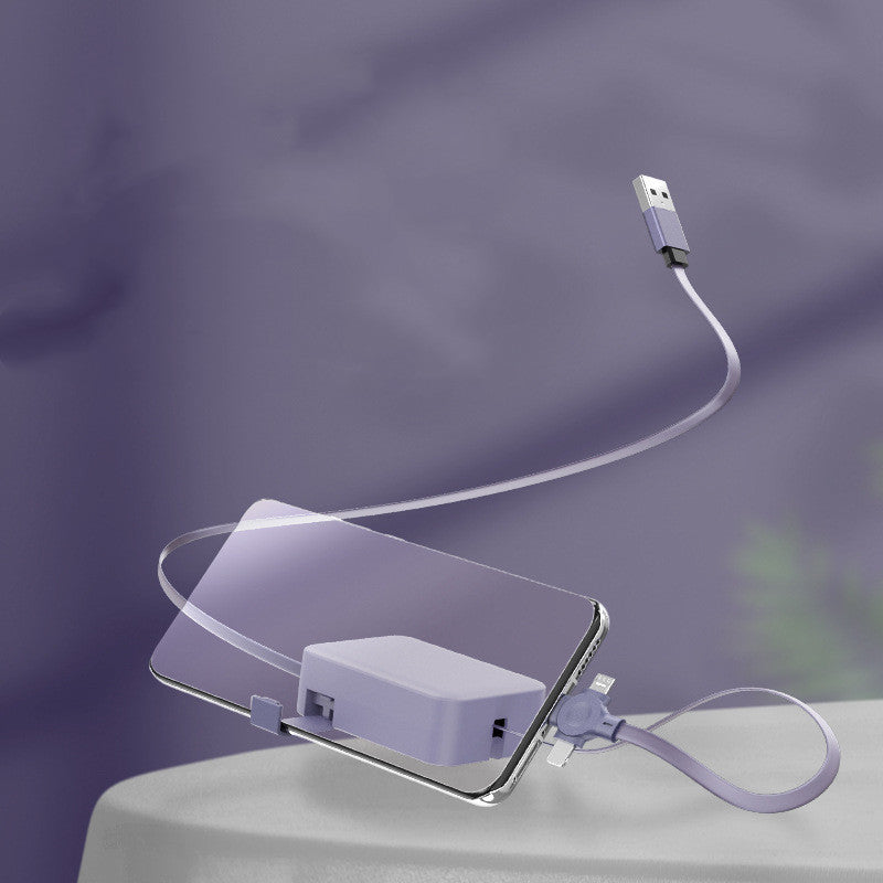 Gizlux Reel retractable multi-connector charging cable - image 2