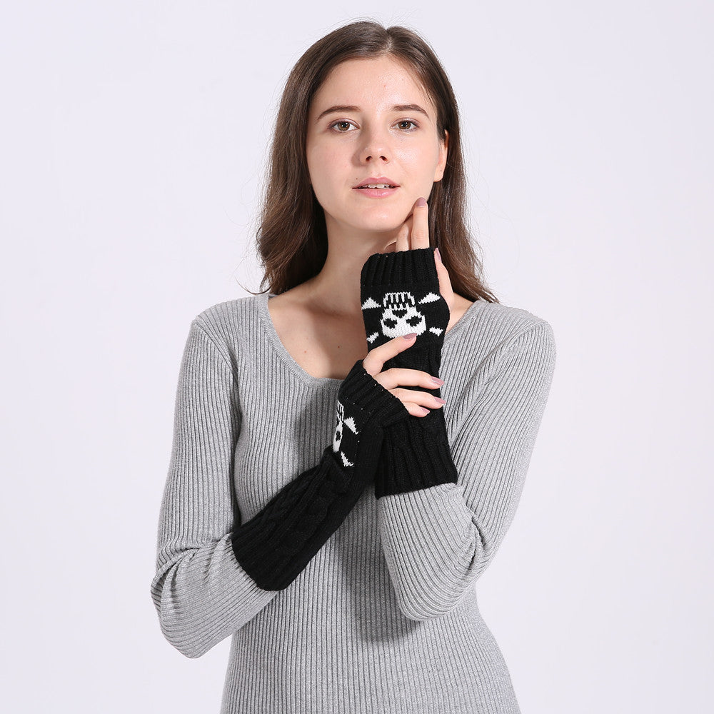 Gizlux cable-knit fingerless gloves - image 9