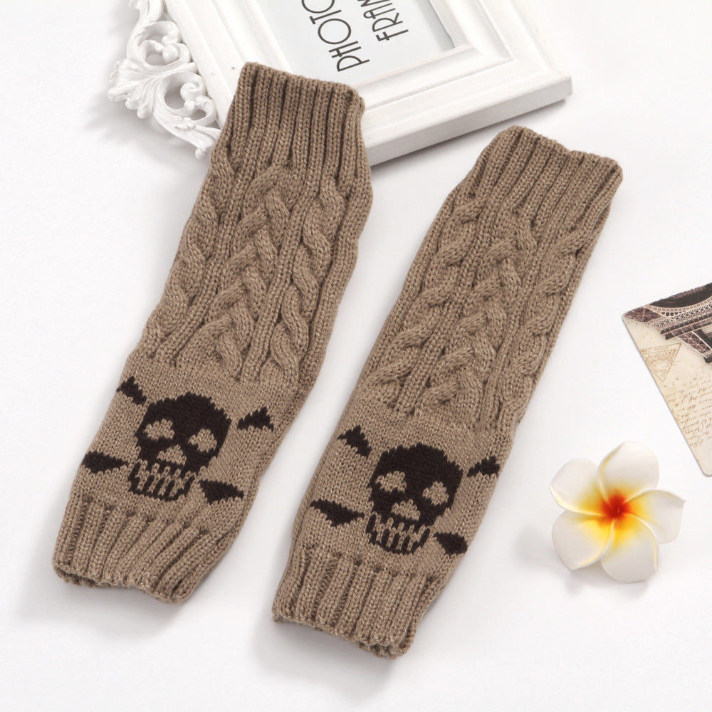 Gizlux cable-knit fingerless gloves - image 2