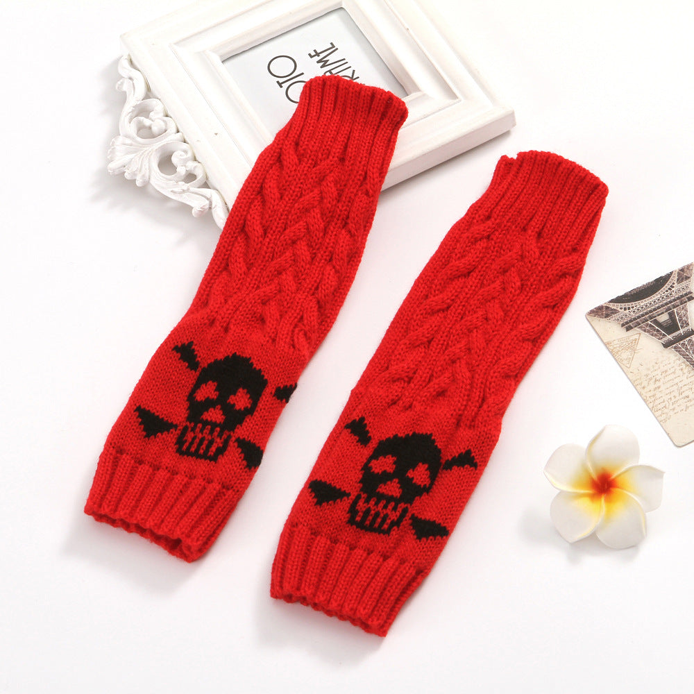 Gizlux cable-knit fingerless gloves - image 4