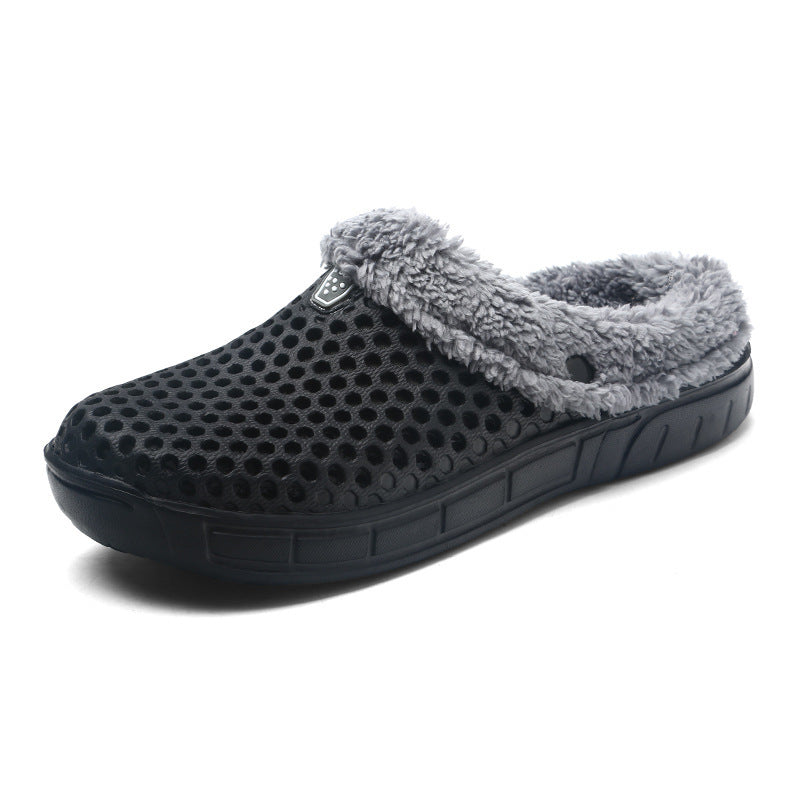 Gizlux fuzzy lined clog slippers - image 3