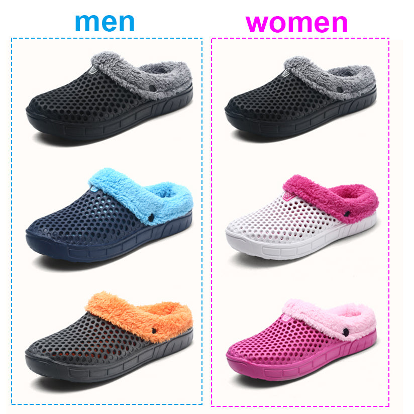 Gizlux fuzzy lined clog slippers - image 5