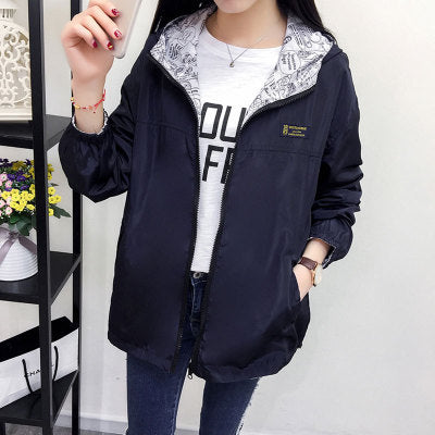Gizlux Breeze women's lightweight hooded windbreaker - image 5