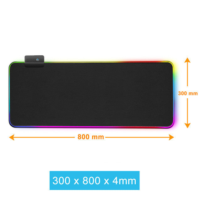 Gizlux Aurora RGB gaming mouse pad - image 4