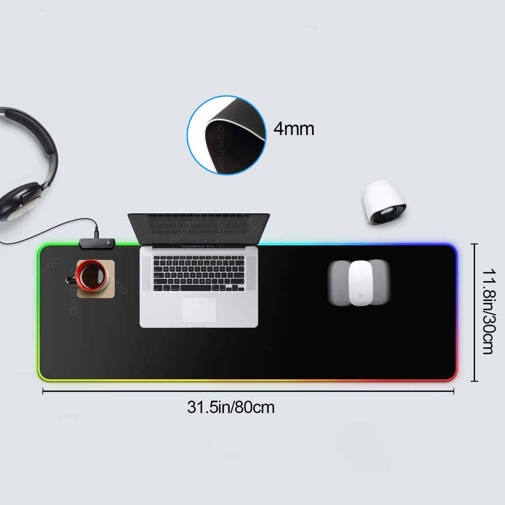 Gizlux Aurora RGB gaming mouse pad - image 6