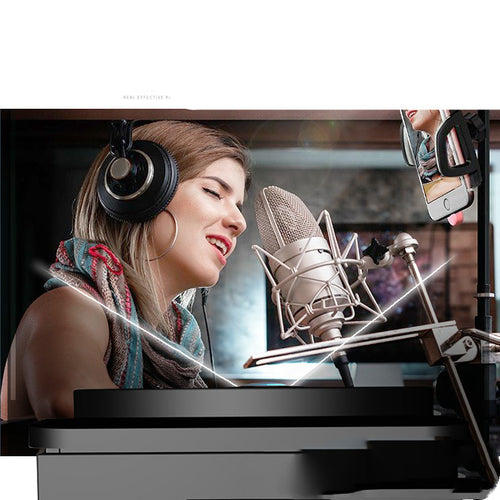 Gizlux 1080p HD webcam with ring light - image 2