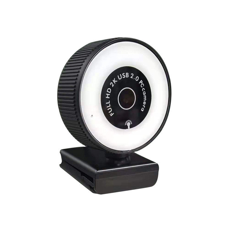 Gizlux 1080p HD webcam with ring light - image 4