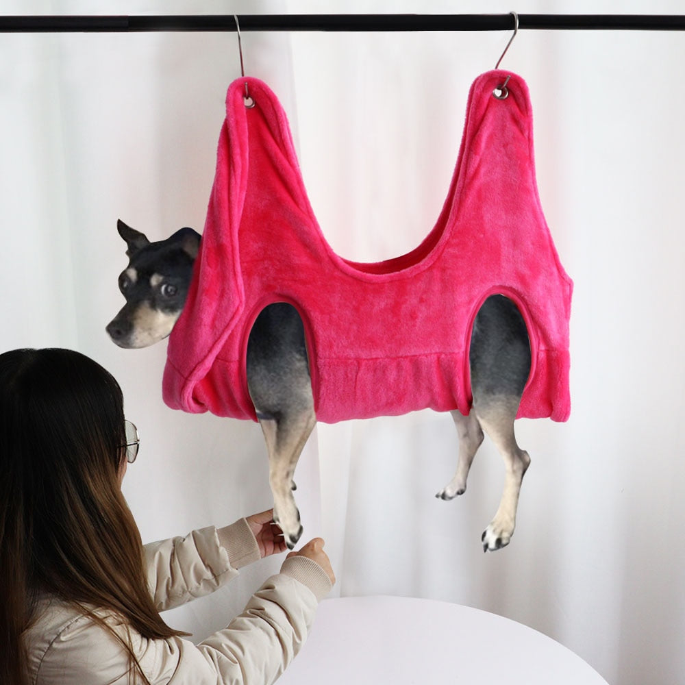 Gizlux Cradle pet grooming hammock for nail trimming - image 1