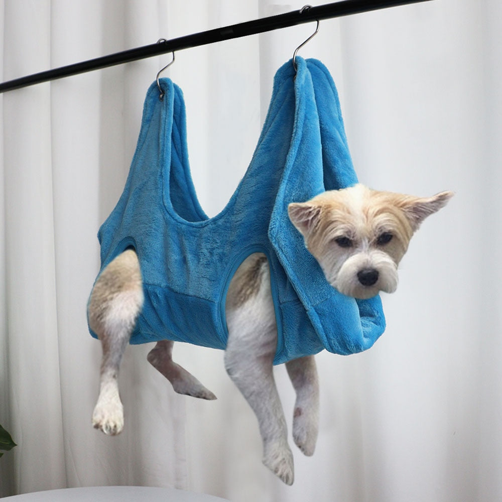 Gizlux Cradle pet grooming hammock for nail trimming - image 3