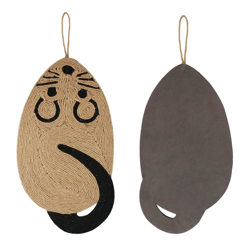 Gizlux Whisker mouse-shaped sisal cat scratching pad - image 5