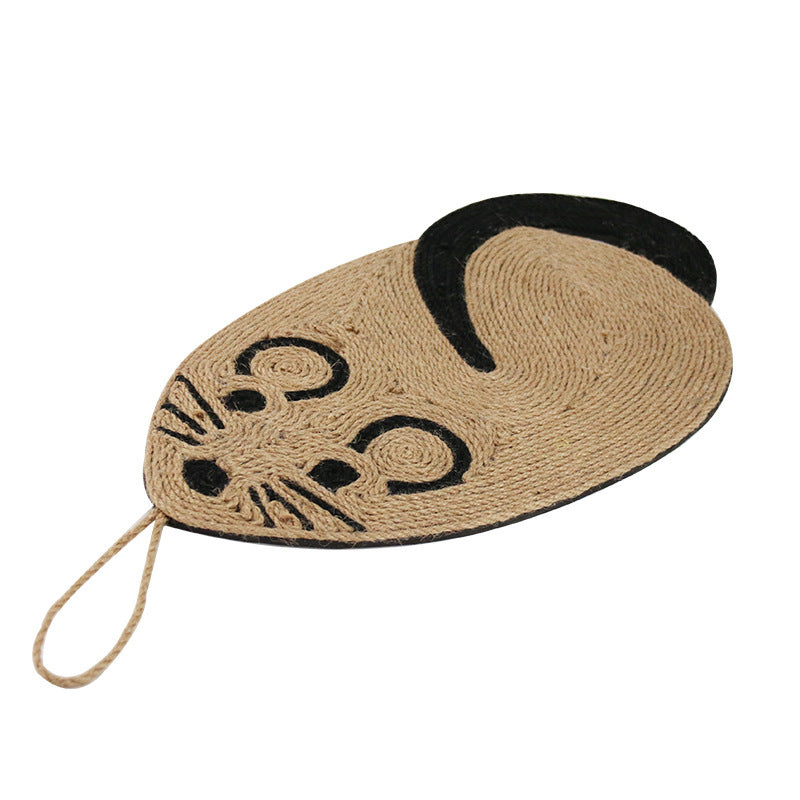 Gizlux Whisker mouse-shaped sisal cat scratching pad - image 1
