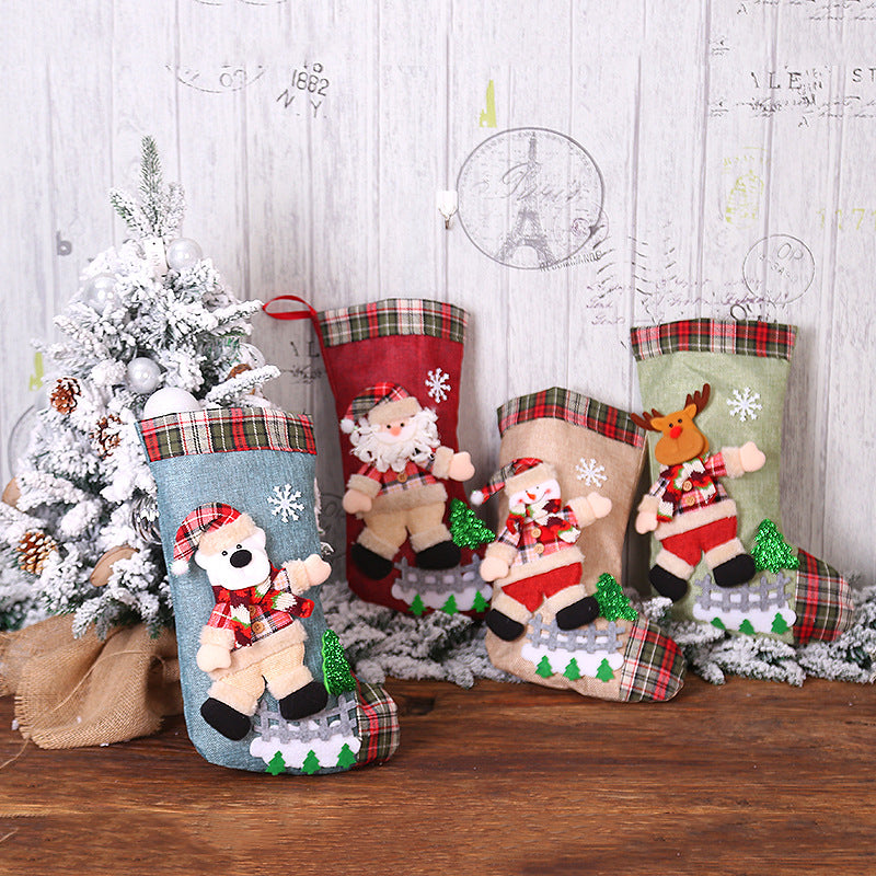 Gizlux plush 3D Christmas stocking - image 3