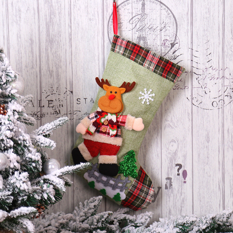 Gizlux plush 3D Christmas stocking - image 7