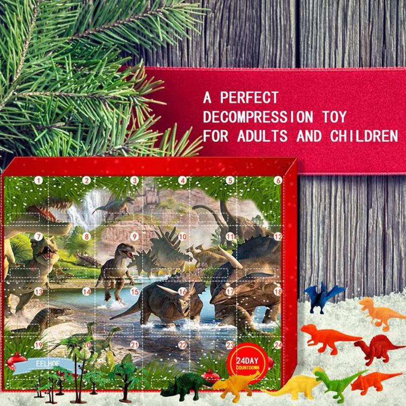 Gizlux dinosaur Christmas advent calendar - image 2