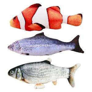 Gizlux Koi motion-activated flopping fish cat toy - image 4
