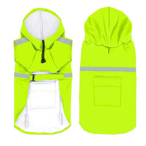 Gizlux Drizzle waterproof reflective dog raincoat - image 4