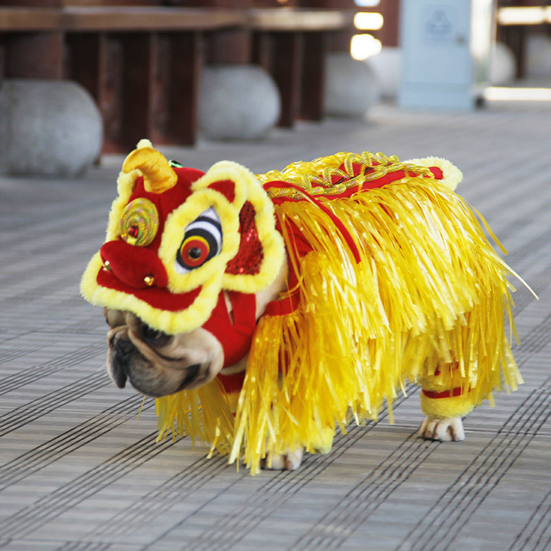Gizlux lion dance dog costume - image 2