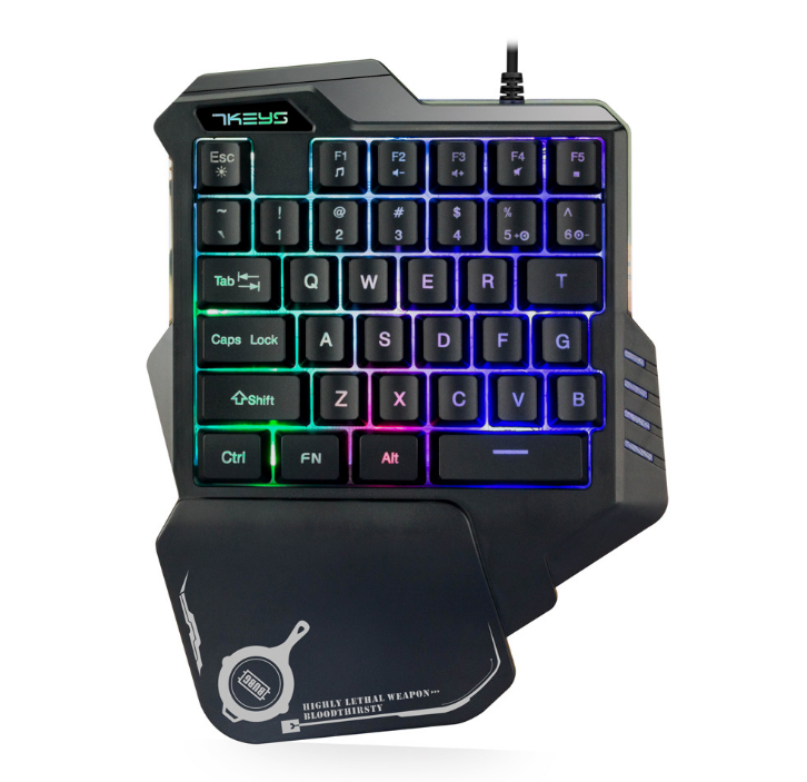 Gizlux one-handed RGB gaming keypad - image 3
