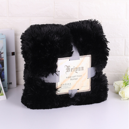 Gizlux shaggy faux fur throw blanket - image 11