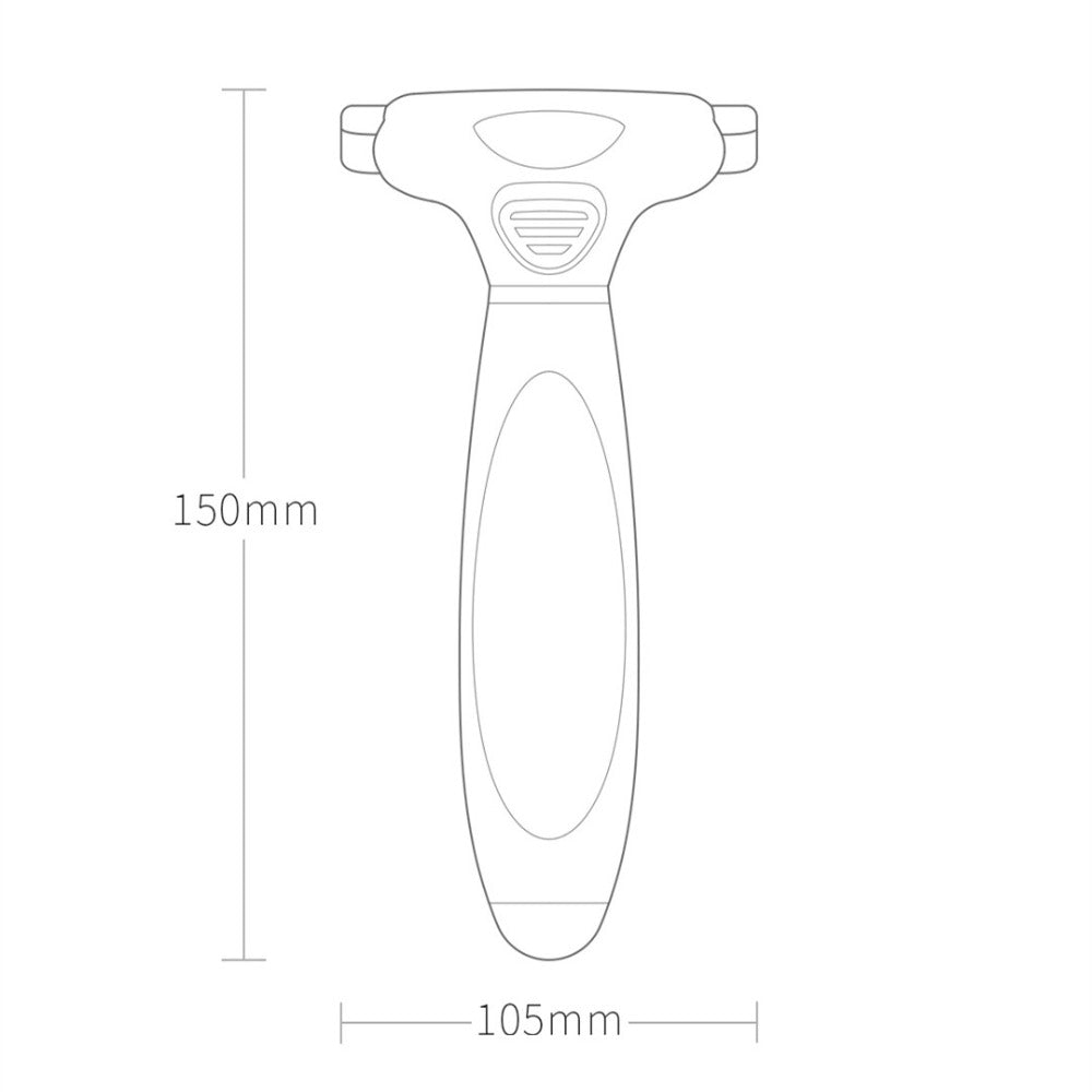 Gizlux Groom pet deshedding tool - image 4