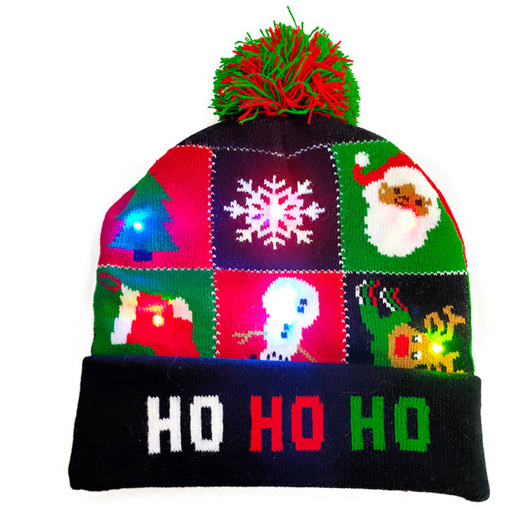 Gizlux light-up LED Christmas beanie - image 6
