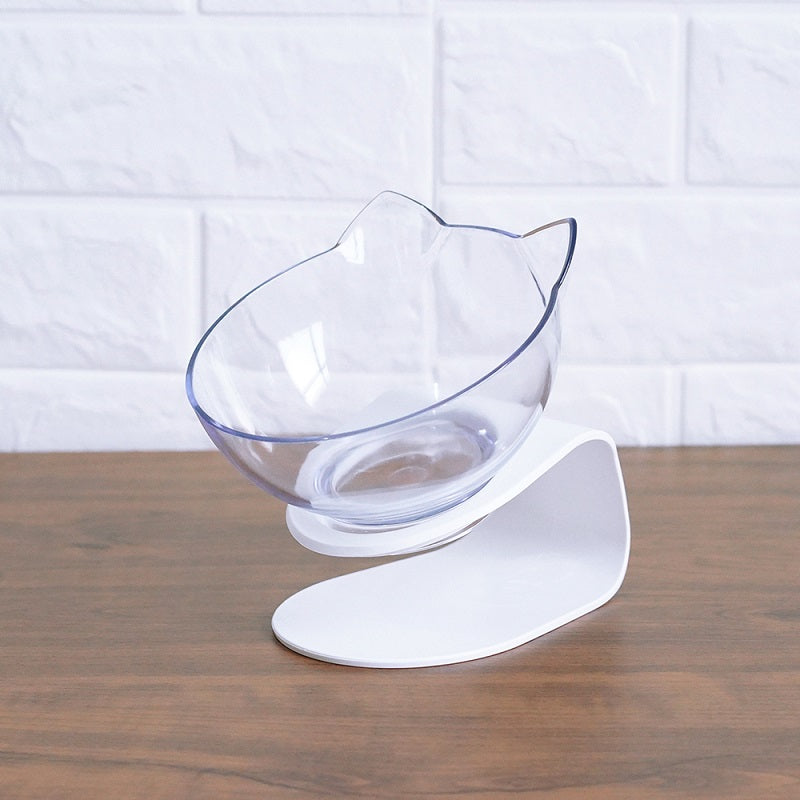 Gizlux Poise raised tilted cat food bowl - image 3