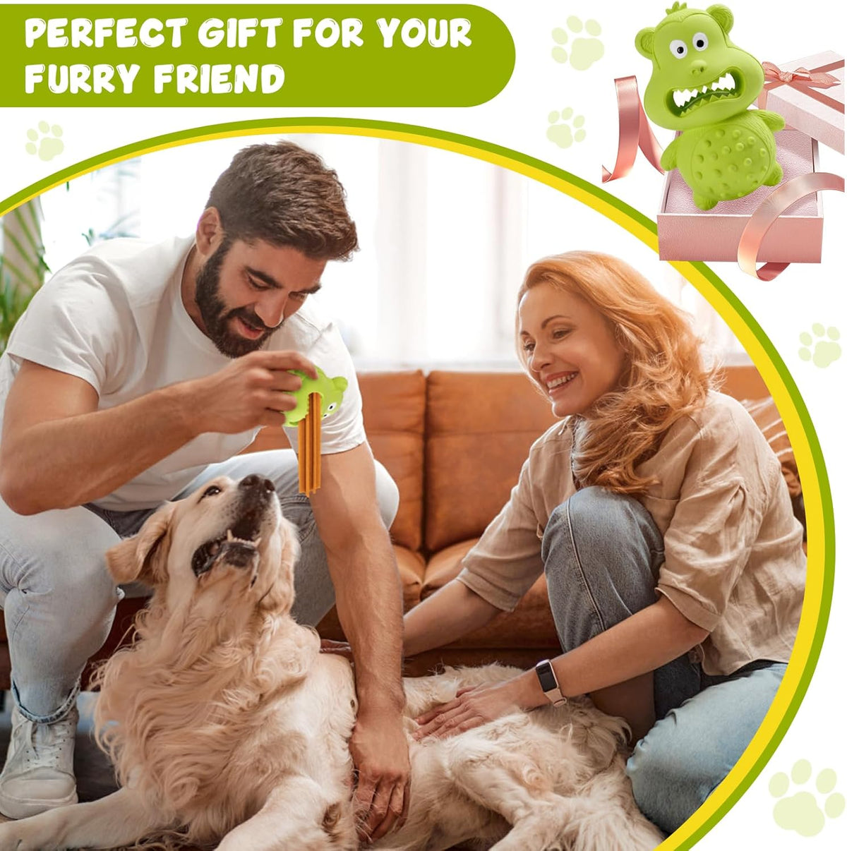 Gizlux tough rubber chew toy - image 4