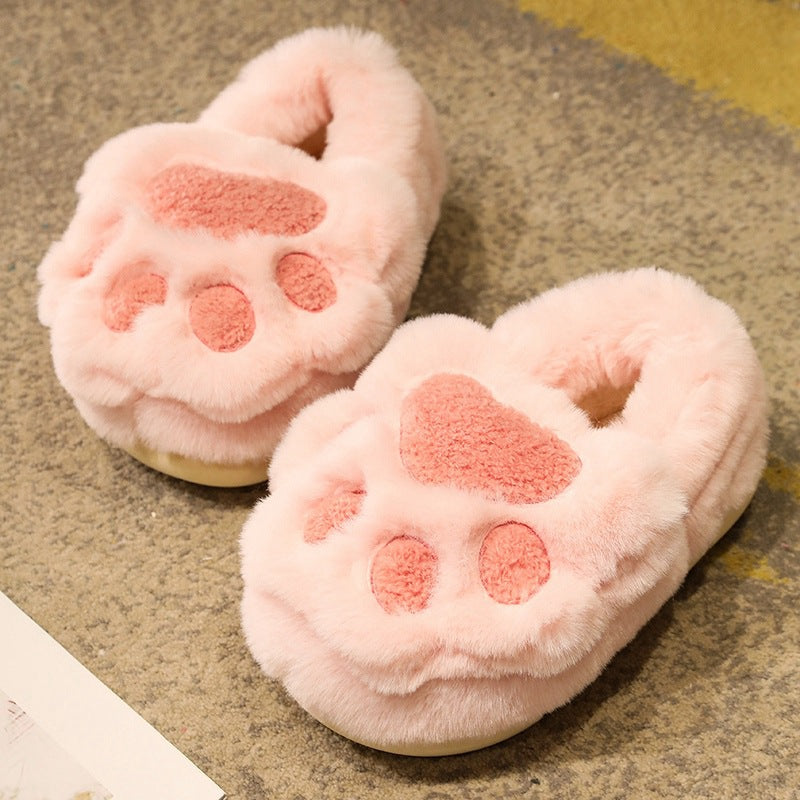Gizlux cat paw plush slippers - image 1