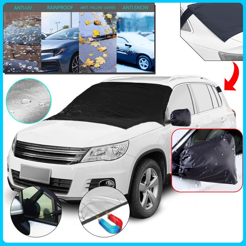 Gizlux magnetic windshield snow cover - image 7