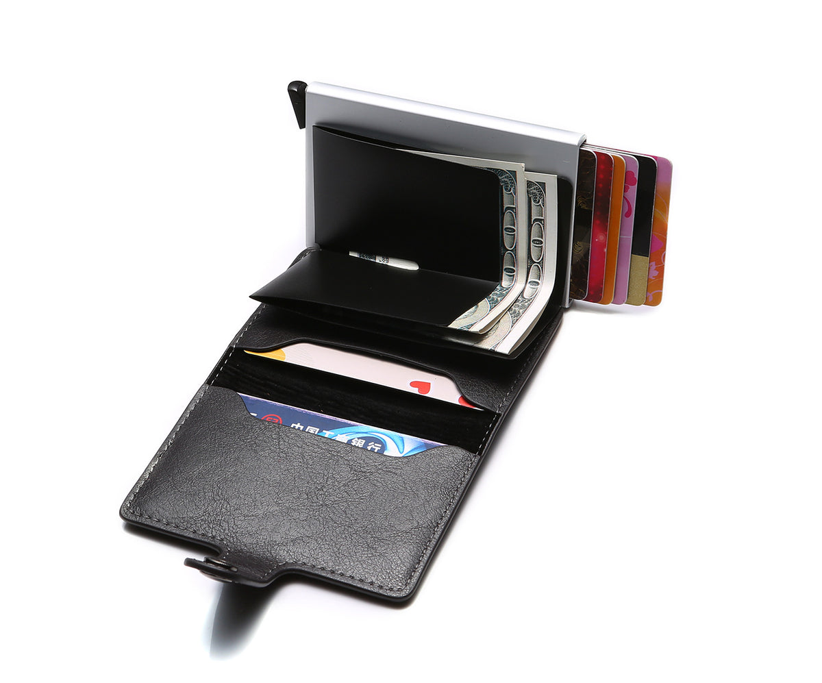 Gizlux pop-up RFID card holder wallet - image 5